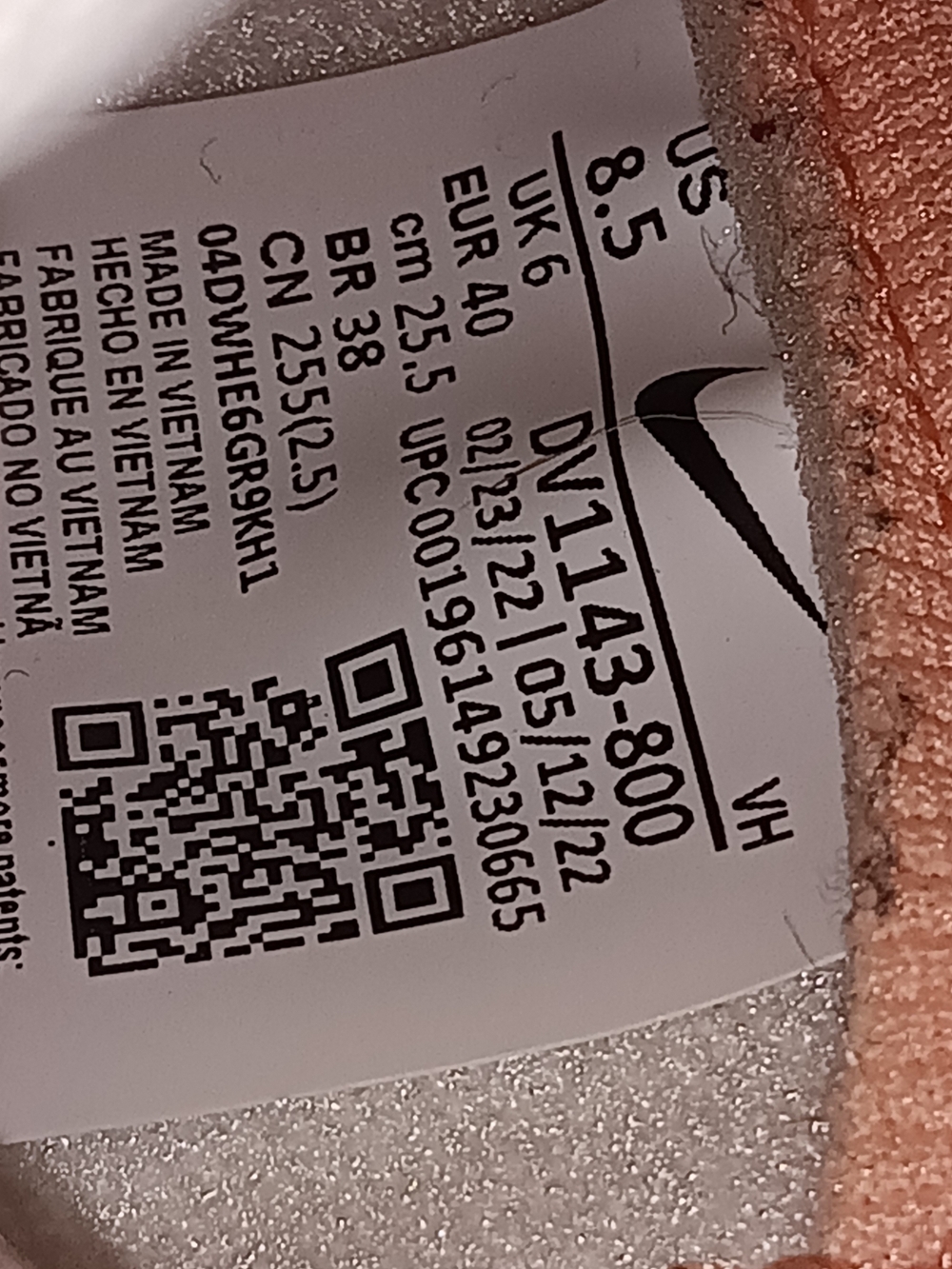 Nike Dunk High "Artic Orange" Pink Denim - Picture 3 of 5